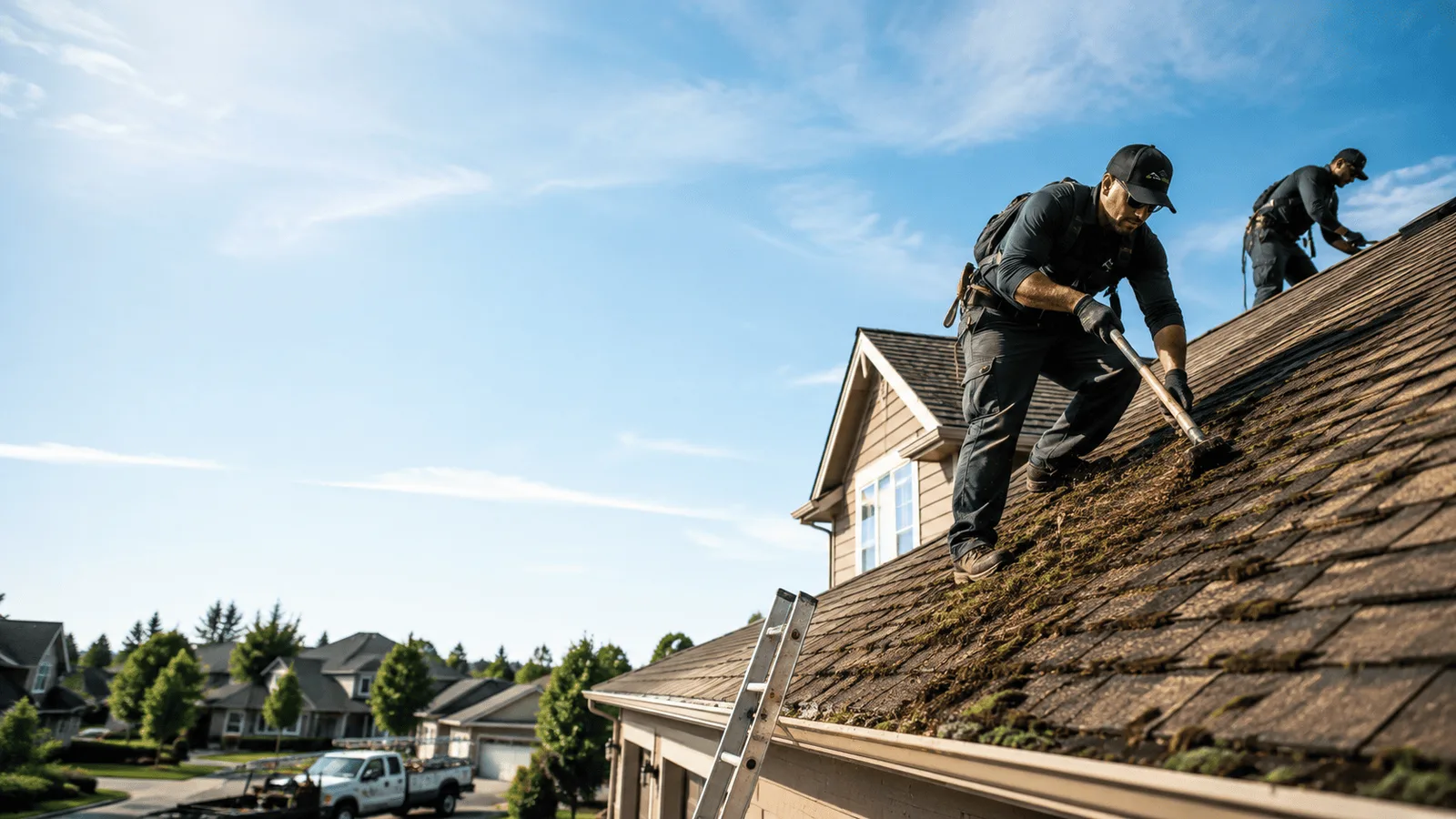 Roof Moss Removal in Middle Haddam, CT near me